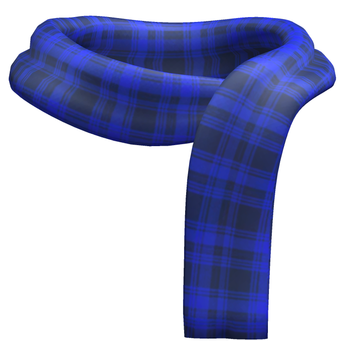 Blue Scarf