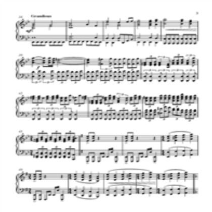 sheet music Roblox decal