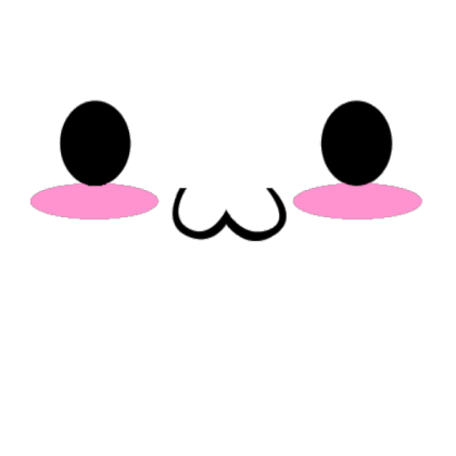 cuteness face Roblox decal
