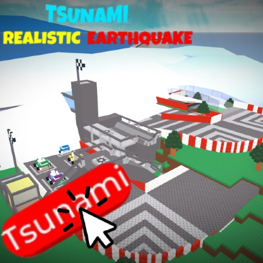 Earthquake, Tsunami, Nuke Simulator! official Roblox game thumbnail