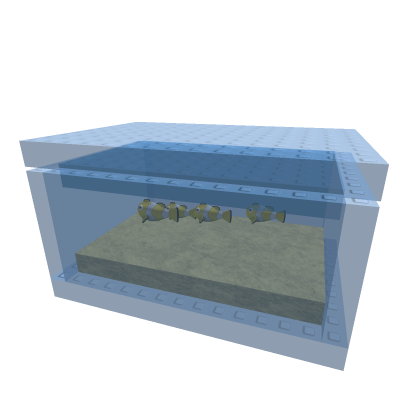 Aquarium with moving fishes!