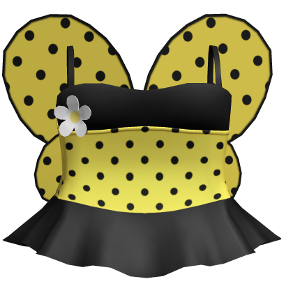 Yellow Ladybug Dress Halloween