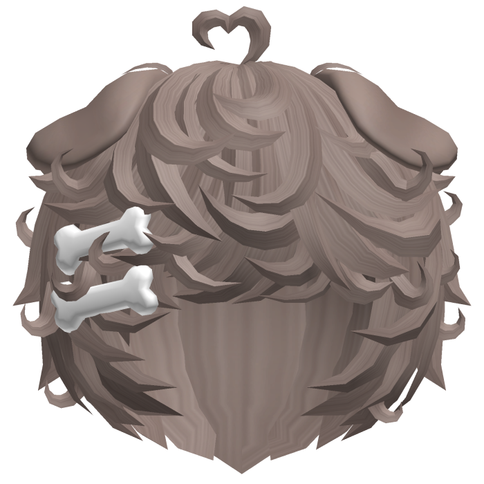 🦴 cute ashy kawaii curly messy puppy boy hair