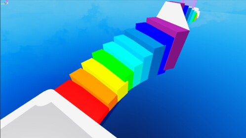 Rainbow Tower Parkour Obby