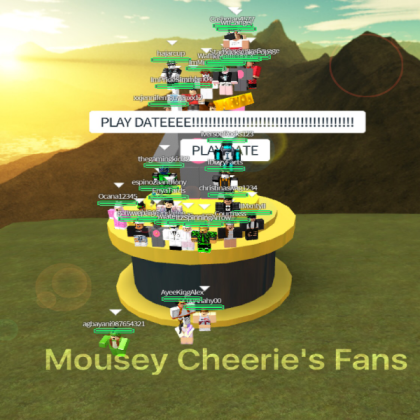Mousey Cheerie's Play Date Music Video! Roblox decal