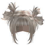 Blonde Pigtails W Buns