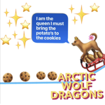 Arctic Wolf Dragons