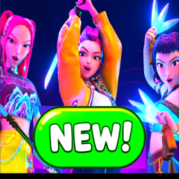 Run into Kpop Demon Hunters !🎸🎤👩