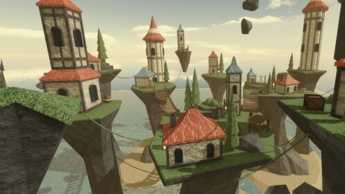 Floating village