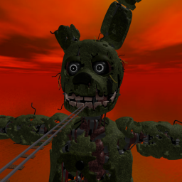 Cart Ride Into Springtrap from FNaF 3