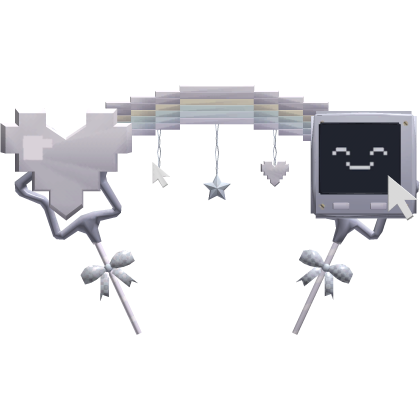 Cute Pixel Party Diwali Sparkler Boppers (Addon)