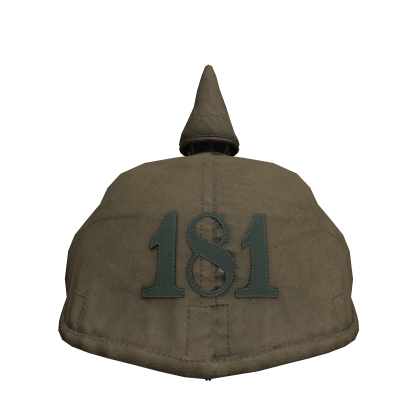 German Saxon 181st Inf. Late Pickelhaube Cover