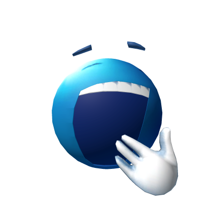 Roblox Item Blue Emoji Yawning