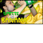 SPRITE OG BANAN