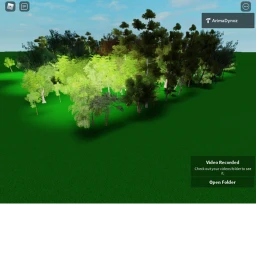 realistic forest icon