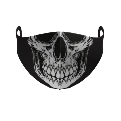 Sponge Skull Mask