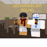 Epic lechandelier squid