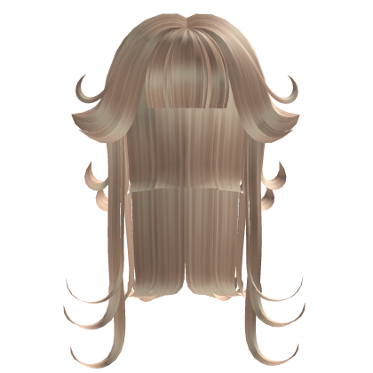 Blonde Cute Anime Girl Hair Roblox item