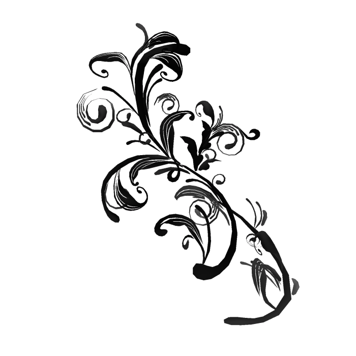 Vector Flourish Frutiger Tuscan 2000s Y2k Aura
