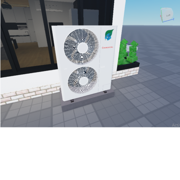 Modern house with air conditioner [part3]