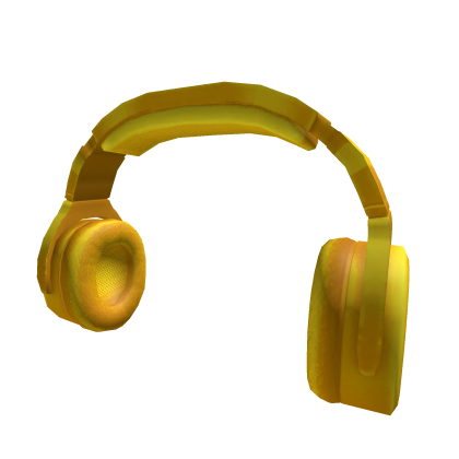 Gold Headphones