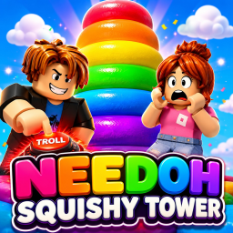Needoh Squishy Troll Tower