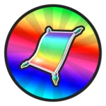 Rainbow Flying Carpet [Fly]