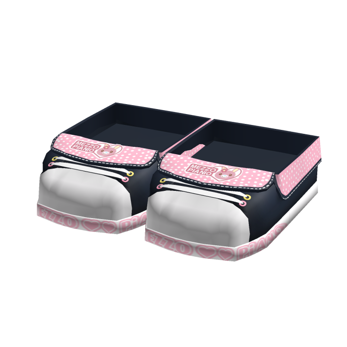 Cute mezzo piano sneaker shoes