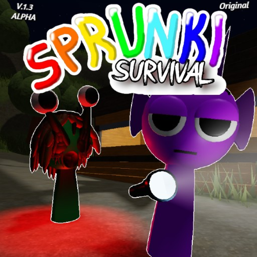 Sprunki: Survival [UPDATE] official Roblox game thumbnail