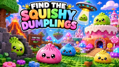 Find the Squishy Dumplings & Cubes 🥟 [66]