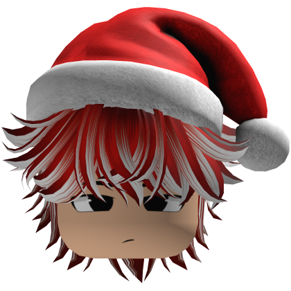 Beautiful hair Christmas beret (Red)
