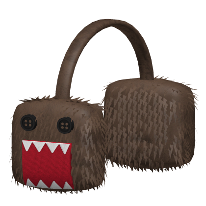 Fuzzy Beast Bear Headphones (Brown)