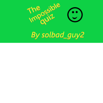 The impossible quiz [Abandoned]
