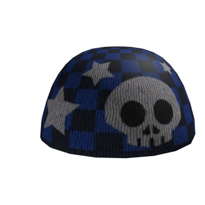 Blue Punk Star Beanie
