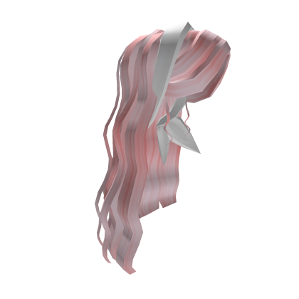 Cottage Tied Back Cute Waves Pink Roblox item