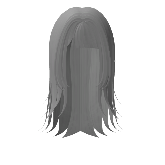 doll straight long hime grey