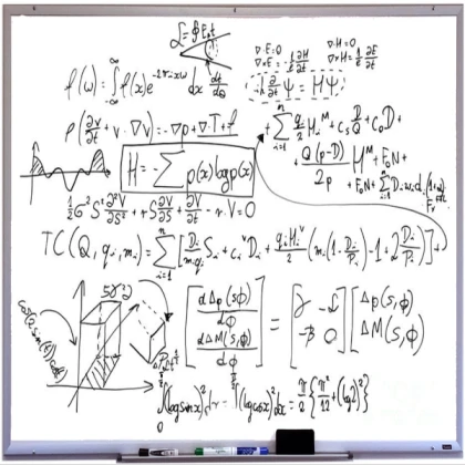 math whiteboard