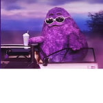 Grimace shake army