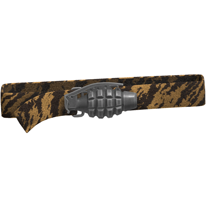 Y2k Grunge Grenade Belt Tiger 1.0
