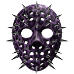 LIMITED 2000s Spiked Halloween Hockey Mask