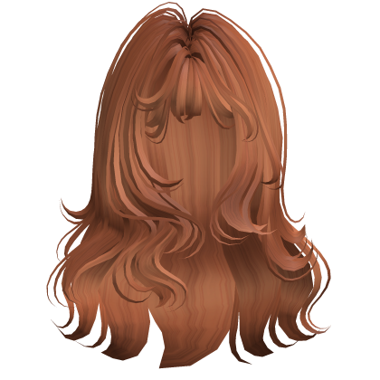 Cute Messy Whimsical Girl Hair (Ginger) Roblox item