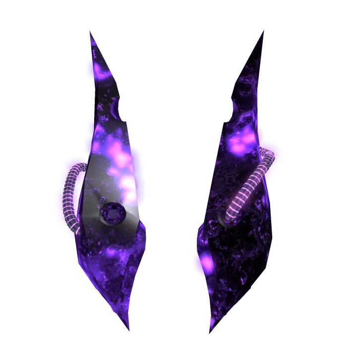 Infection Horns [Glowing Purple]