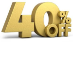 40% OFF Discount Method