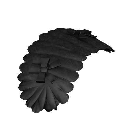 Cute Black Lace Headband Roblox item