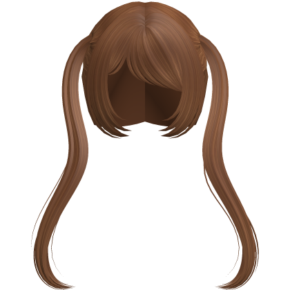 Japanese School Girl Anime Pigtails in Ginger Roblox item