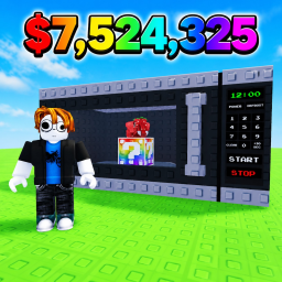 Microwave a Lucky Block