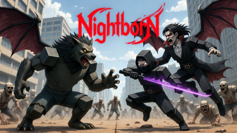 Nightborn Rumble {Vampire, Werewolf, Ninja} screenshot 4