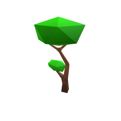 low poly tree