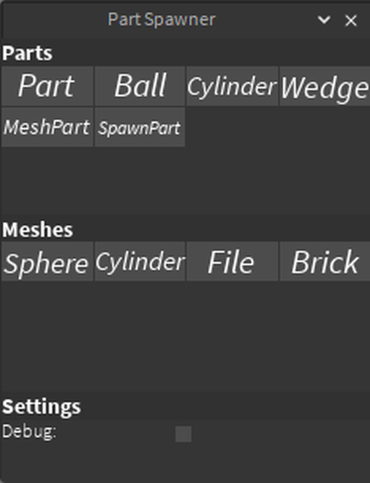 Part Spawner preview 1