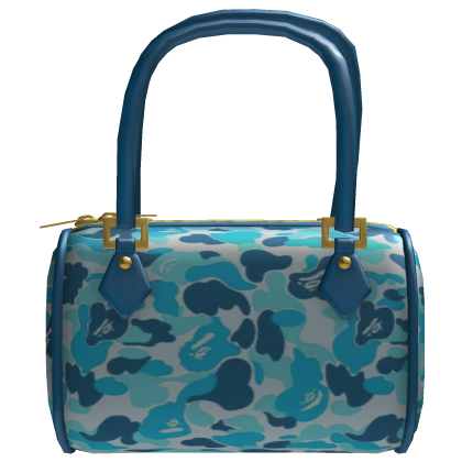 M$| Blue Camo Bape Bag
